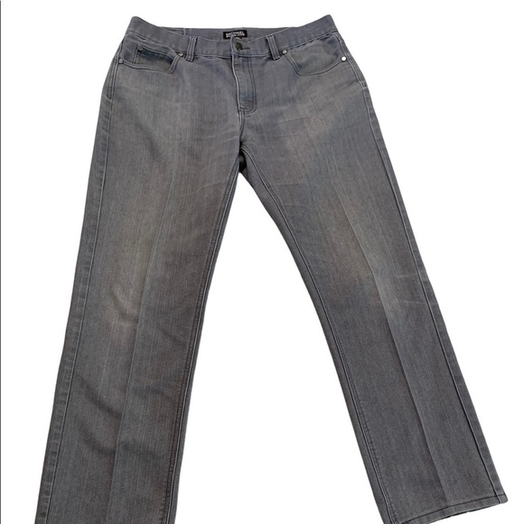 Michael Kors Gray Long Jeans Pants Size 34/32 - Picture 3 of 17